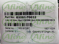 AFINE Agilent G3591-70012 10% Carax 80/100 GC 럼 1.8 m x 1/8 in 2mm 스테인리스강 20M/2% KOHWAW : 인더모션상사