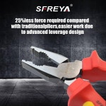 SFREYA F8001 VDE1000V 절연 고레버리지 조합 플라이어 IEC 60900 및 ANSIUL 1054 표준 충족 CrV 크롬 바나듐 스틸 헤비 듀티 전기... 