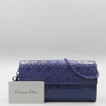 Dior(크리스챤디올) S0645PVCB 네이비 페이턴트 까나쥬 WOC 체인 장지갑 겸 숄더백 : 고이비토1