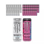 몬스터 에너지 울트라, 355ml, 24개 + 판타지 루비레드, 355ml, 24개 : 레비크 플라워