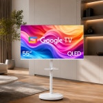 팝뷰 화이트에디션 삼탠바이미 세트 139cm(55인치) 4K UHD 스마트 이동식 TV 대형 중소바이미 : 리바이리퍼샵