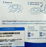 Agilent G3188-27502 G3188-27501 플라스틱 금속 도장 와셔 ID 0.32mm팩 1 팩 : 다이나믹트레이드