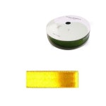 리본 롤 폭10mm 노랑 포인트디자인 구디백 기프트상자 : 밝은세상마트