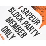 SAPEur 회원전용 티셔츠 화이트 A0023-297 L : Eclats