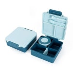 Bento unch Box with 10 Soup Thermo,Bue : 디와이코퍼레이션1