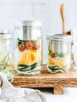 샐러드 잼병 그레이 샐러드병 오트밀 귀리 밀폐 밀폐용기 680ml 900ml : 애드배럴