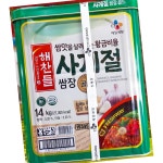 CJ프레시웨이 해찬들 사계절 쌈장 14K 업소용 대용량 : 제제마트.