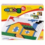 창의력교구 도형교구 3세조카선물 어린이놀잇감 두뇌발달교구 아트스쿨(특호) 유치원놀잇감 두뇌발달장난감 : 아아아몰11호점