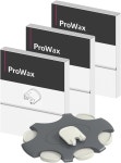 (18개) Oticon 보청기용 프로 왁스 가드 필터 Pro 필터용 보청기 용품 수신 교체 부품 청소 키트 액세서리(2mm/3팩)에 적합합니다 White 3... 