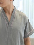 숯가마 찜질복 마사지복 세트 사우나복 사우나 목욕탕 : 태라무역