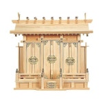 불사단야 타키타 쇼텐 신토 선반, 신사, 삼신사, 초대형, 높이 50cm x 너비 54cm 깊이 24cm, 일본산 DH5990503 1. Main unit only... 