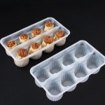 왕만두 포장 용기 분식 김밥 연결형 만두 8칸 도시락 일체형 : 청나라마켓