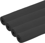 패티킬 /4 (6mm) ID x 3Ft 035 파이프 단열 폼 튜브 핸들 그립 HVAC 에어컨 유닛용 4Pcs 커버 랩 롤 바 튜빙 블랙 1_1/4 (6mm) ID x 1.... 