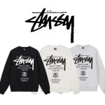 STUSSY 스투시 월드투어 크루넥 맨투맨 오후2시이전 당일발송 : 빨간벌마켓