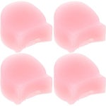 4pcs 핑크 실리콘 클라리넷 엄지 받침대 쿠션 가벼운 손가락으로 관악기 연주를 위한 연주 액세서리 지원 : U에이컴퍼니