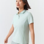 스케쳐스 티셔츠 P226W177-002S 아이스 그린/002S, S : POIZON공식온라인스토어