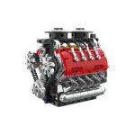 로이든 자동차 전동식 V8 엔진 취미 모델 터보 기계식 조립 플라스틱 빌딩 블록 548개 G8911 1 2243197 : 탑브랜드원