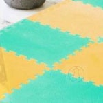 태권도장매트 오렌지그린 퍼즐매트 : 라세노의선물데코추천