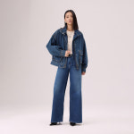 리바이스 재킷 005NQ-0001 블루, M : POIZON공식온라인스토어