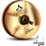 ZILDJIAN A0497 20인치 스타디움 시리즈 중형 헤비 페어 심벌즈 및 ZKEY 포함 : H에이컴퍼니