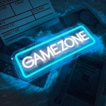 게임 존 네온사인 게이머 네온 라이트 LED 게임룸 장식 술집 친구들 선물 GAME ZONE : 이지무직구11