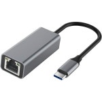 USB 랜 유선 어댑터 스위치 호환 인터넷 변환기 C to RJ45 101001000Mbps 초고속 통신 USB-C 알루미늄 합금 : 이지무직구11