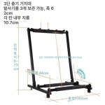 에어소프트건 거치대 수납 스탠드 디스플레이 보관함 총기거치대 에어건 권총 진열대 비비탄총 : Poseidon Store