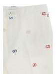 구찌 854002XDDFC_9066 GG cotton denim jacquard Shorts for Boy : cordelia0