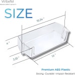 Wibefel Right Side Door Shelf Bin fits Whirlpool WRS325SDHZ05 WRS325SDHZ0 WRS32SDHZ08 WRS555SIHZ00 : 베리레이어