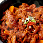 화담직화 불맛쭈꾸미&제육 | 매콤달콤 불맛 가득 직화 제육볶음 250g 4개 : 어플로우-eoflow