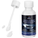 차량용 흰색 페인트 터치업 자동차 스크래치 수리 림 고광택 펜 30ML 급속 건조 무독성 1.5온스 사용하기 쉽습니다 : 더블유에이컴퍼니