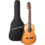 WishMade 7 스트링 프렛리스 클래식 기타 풀사이즈 나일론 긱백 포함 성인용 7 String Fretless Classical Guitar : 알에이컴퍼니