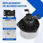 SYKRSS HVAC 송풍기 모터 700187 쉐보레 콜로라도 SSR 호환 GMC... PM9296 89019178 BM9356C 1581131 A/C 어셈블리 700187 : 솔건컴퍼니