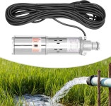농업 관개용 산업용 수압 다이어프램 펌프 DC12V/24V 180W/200W 스테인리스 스틸 태양광 딥 웰 잠수 펌프(200W) 200W : 더프리리치