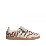Adidas 여성용 Samba LT 신발, 소 프린트 브라운 화이트 350064 : 하루살롱