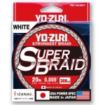 요지루이 YZSB20LBWH300YD 슈퍼 브레이드 화이트 20파운드 300야드 흰색 3187960 : 모스트텐