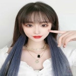 고윤나헤어클럽 | 경기클럽 브릿지가발컬러 애쉬블루브릿지 헤어피스 5개 : 경기유통클럽