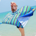 극세사 대형 비치타월 대형비치타올 호텔타올 여행타월 : 디케이원1