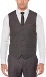 페리 엘리스 남성용 솔리드 베스트 X-Small Charcoal Heather : 향유고래스토어