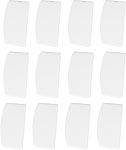 소로 에센셜 - 5-1/2인치 x 3-3/4인치 반죽 스크레이퍼 화이트 컬러 플라스틱 12종 식품 안전 그릇 샤프 엣지 벤치 베이크웨어 장식 도구 조각... 