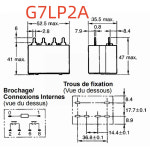 841-P-2A-C-H 12VDC 841-P-2A-F-C-H 24VDCG7L-2A-12V/24V-P-25A 릴레이 6핀 : 수인13
