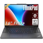 Lenovo ThinkPad E16 - 16인치 WUXGA 비즈니스 노트북 컴퓨터 인텔 10코어 i5-1335U 비트 i7-1255U 24GB R 24GB RAM | 1TB SSD... 