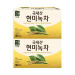 녹차원 현미녹차 100개입, 2개 : 녹차원