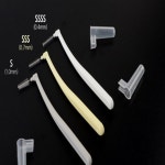 YK샵 20P 덴탈 치간칫솔 L형 치간칫솔1.0mm : YK샵
