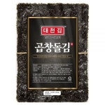 대천김 명품곱창돌김 생김 NC7100 100p 식사 집밥 점심시간 혼밥 정식 한식 : 노랑마트01