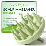 스비머 케어 필수품 스크럽 및 마사지 브러시 옵션(스칼프 브러시) Scalp Massager Brush : 도다도다마store