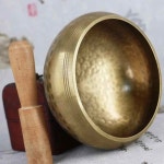 명상 악기 싱잉볼 미니 요가종 힐링 테라피 8cm : 엘리버킷