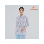 올포유 모델착장 여성 패턴 점퍼 AWJUM3461-1001310152 : 더핏코드