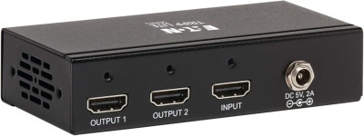이튼 트립 라이트 시리즈 4K HDMI 스플리터 1인치 2아웃 4K@60Hz TV 프로젝터 비디오 월 Roku PC Xbox 플레이스테이션용 멀티 해상도 지원... 