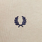 fred perry 프레드페리 여성용 스웨트 트레이너 티핑 스웨트셔츠 G1148 : 빔리